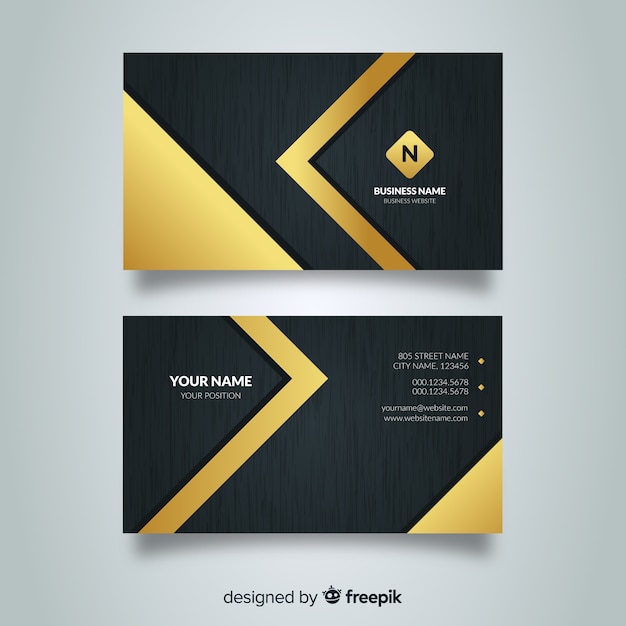 Elegant business card template