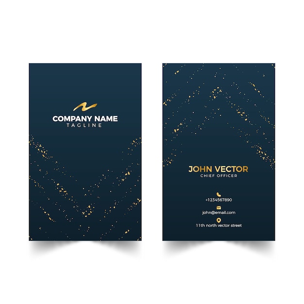 Elegant business card template