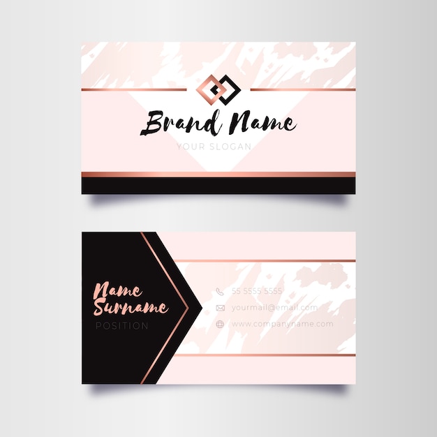 Elegant business card template