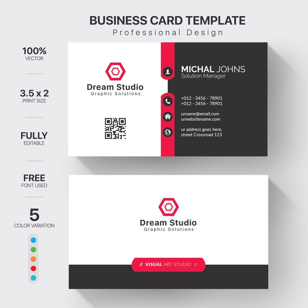 Elegant business card