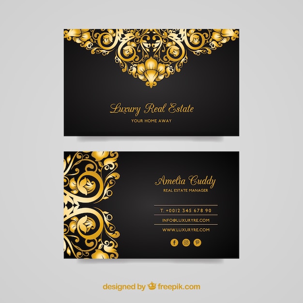 Elegant business card