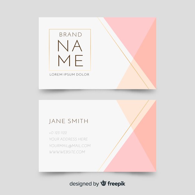 Elegant business card 