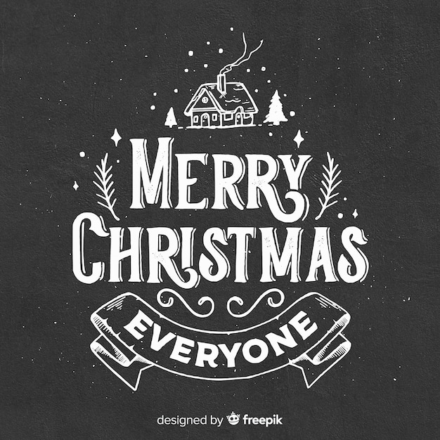 Free Vector elegant christmas background