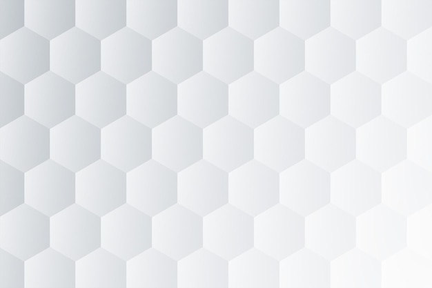 Free Vector elegant and clean honeycomb pattern backdrop for presentation vector