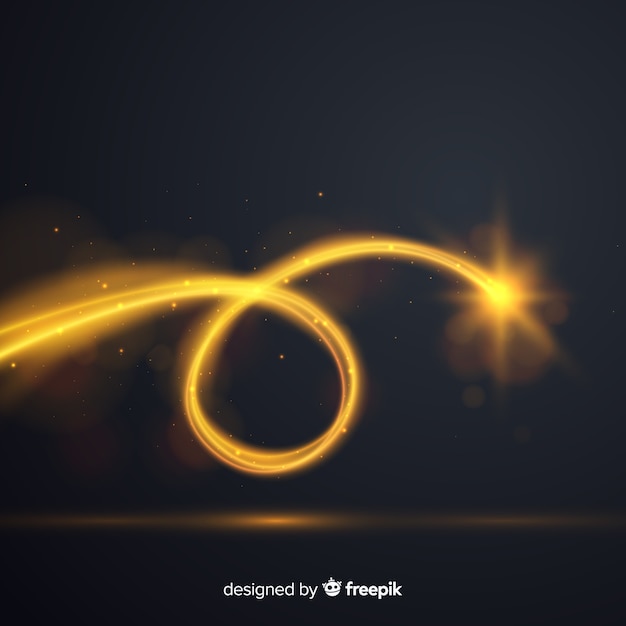 Free Vector elegant composition with light rays