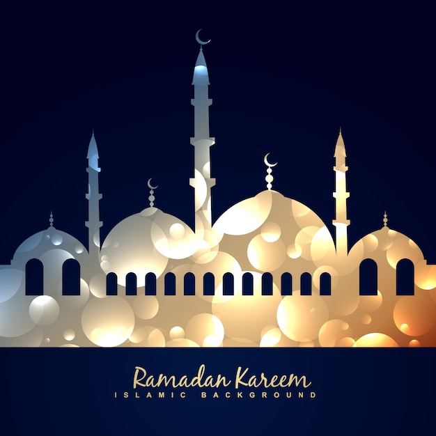 Elegant design for ramadan kareem