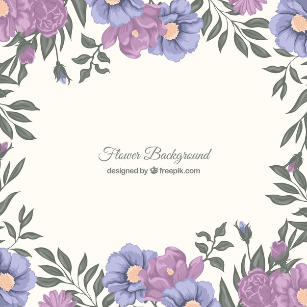 Elegant floral background