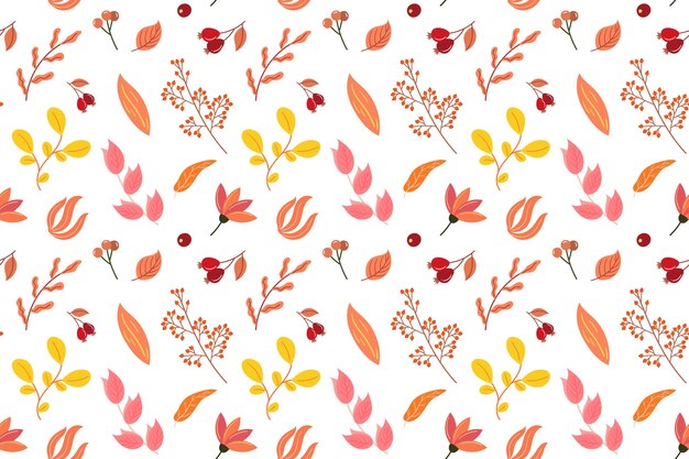 Elegant floral pattern background