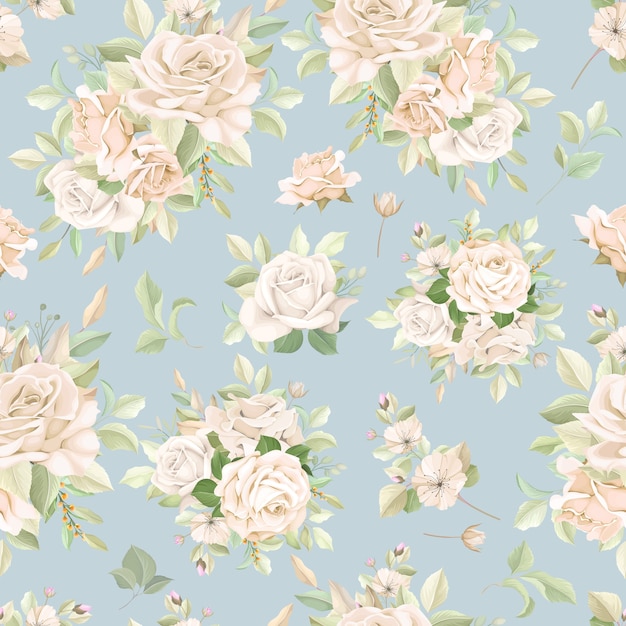 elegant floral seamless pattern