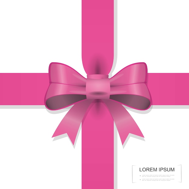 Elegant gift decoration template 