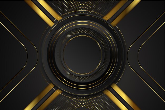 Elegant and golden design elements background