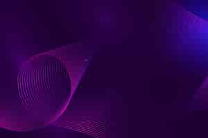 Free vector elegant gradient violet wavy net background