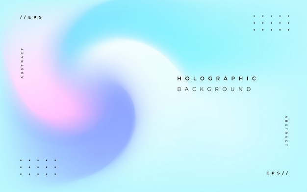 Elegant Holographic Abstract Background