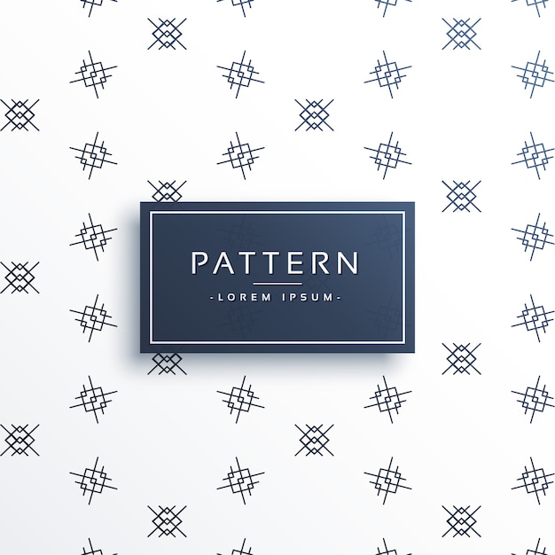 Free vector elegant minimalist pattern background