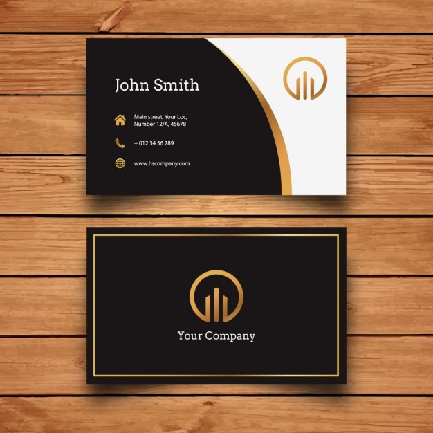 Elegant Modern Business Card Design