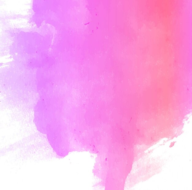 Elegant pink watercolor background