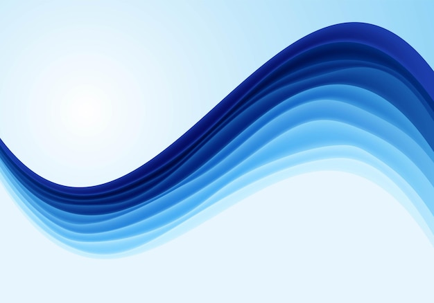 Elegant sea blue wave world ocean day background