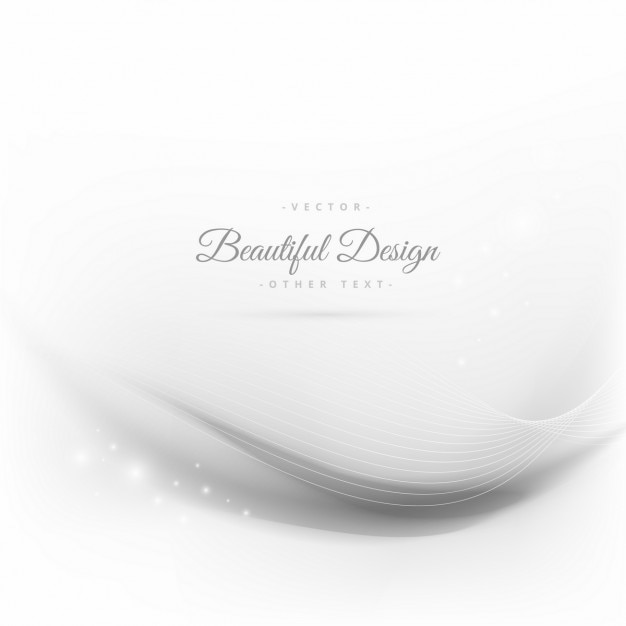 Free Vector elegant wave background with lines