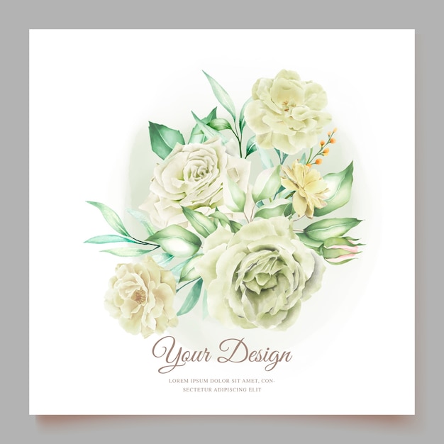 elegant wedding invitation card set