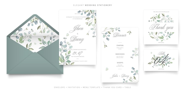 Elegant Wedding Stationery Collection