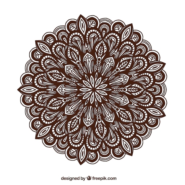 Elegante mandala background