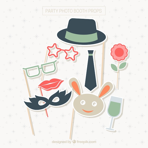 Free Vector elements for photoboth