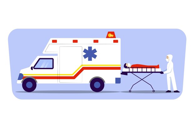 Emergency ambulance concept