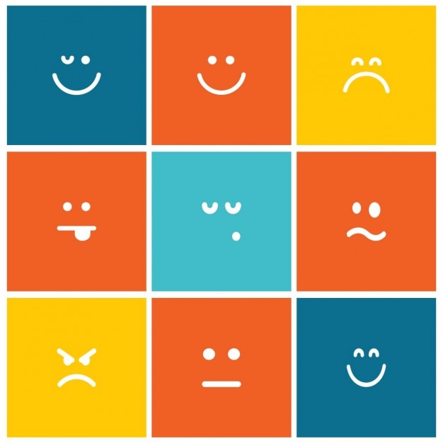 Free Vector emoji icons