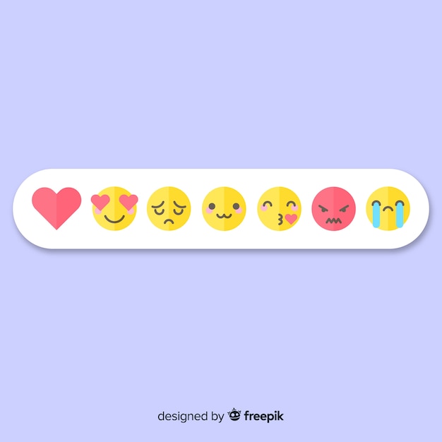 Emoticon reaction collection