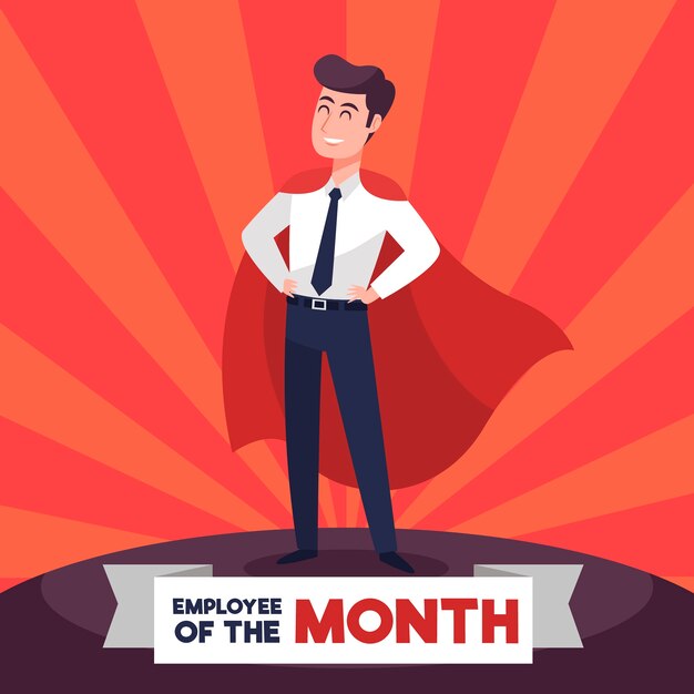 Employee of the month design