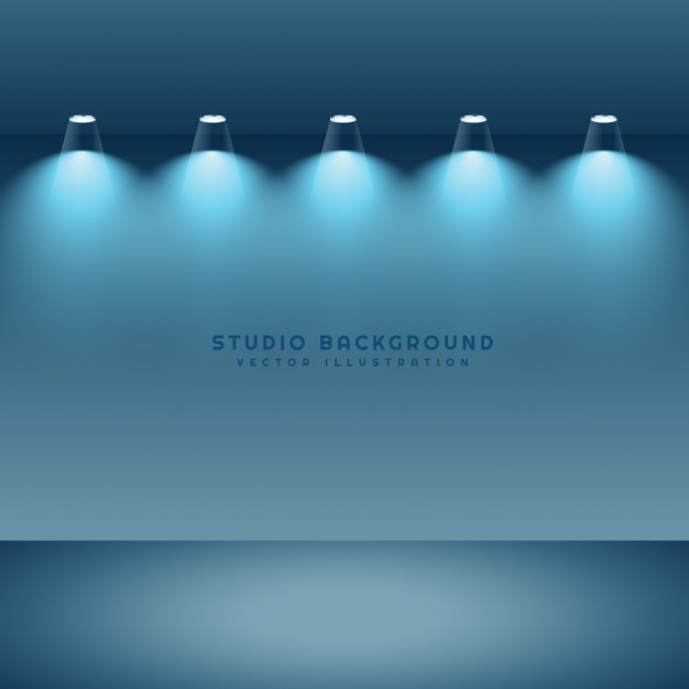 Free Vector empty clean studio background