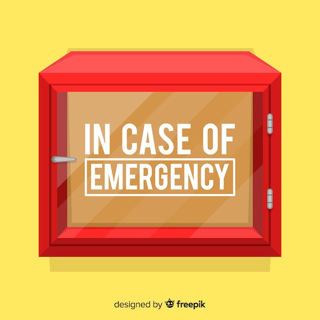 Empty emergency box design