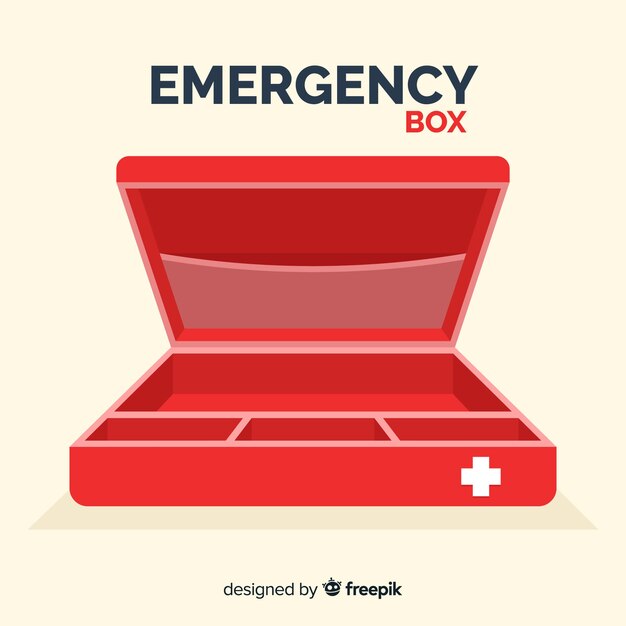 Empty emergency box design