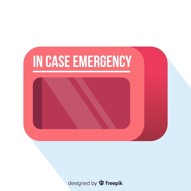 Empty emergency box design