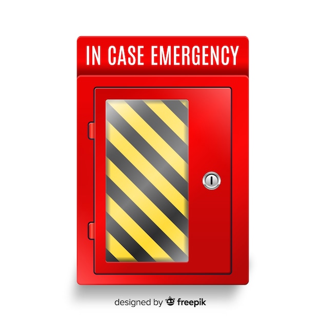 Empty emergency box design