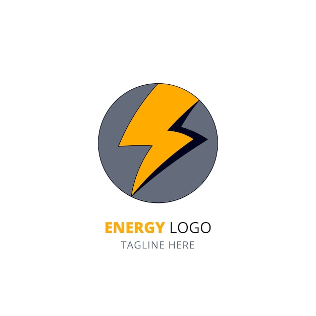 Free Vector energy logo design template