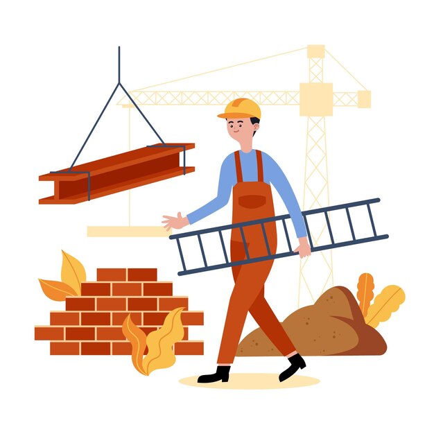 Engineering and construction illustration