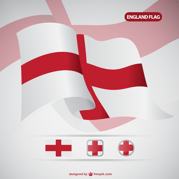 Free vector england flag