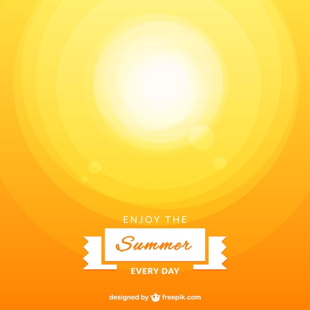 Free Vector enjoy the summer vector