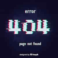 Free vector error 404