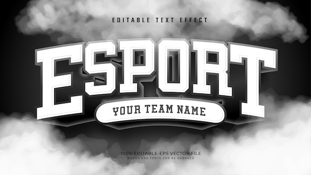 Esport Text effect