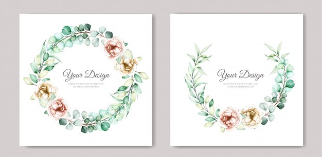 EUCALYPTUS WEDDING INVITATION SET