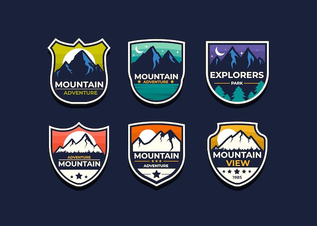 Explore Mountain Advanture symbol set