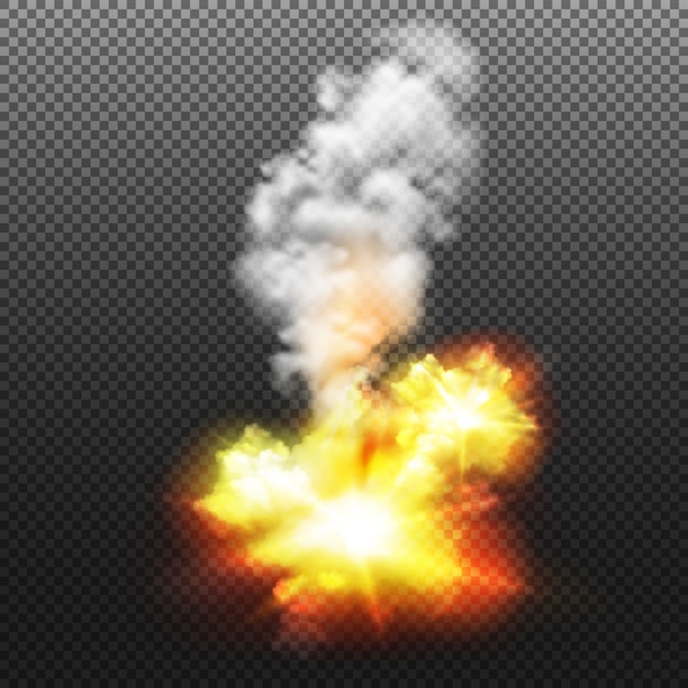 Explosion isolated Illustration