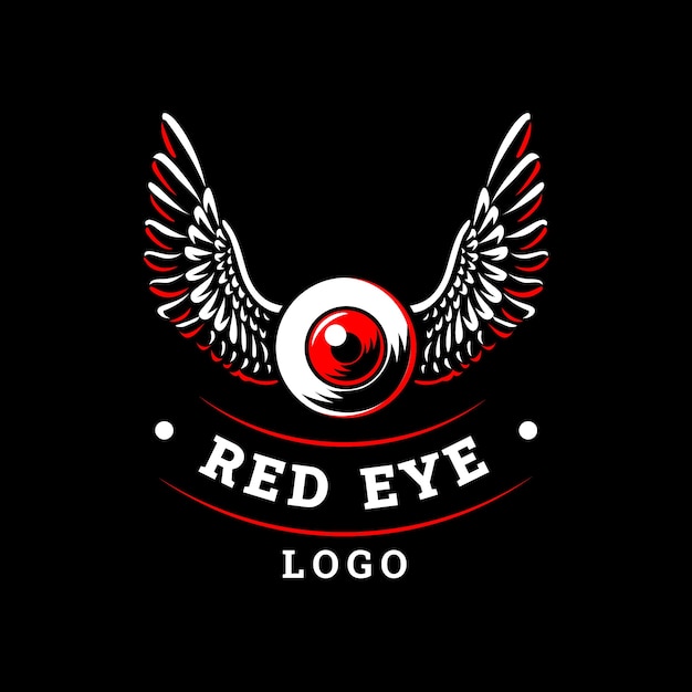 Free Vector eye  logo design template