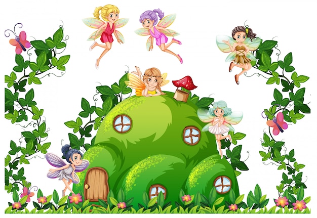 Fairy at the hill house