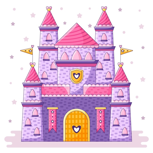 Fairytale castle concept