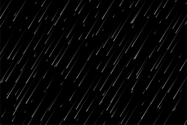 Free vector falling wet raindrop dark background design