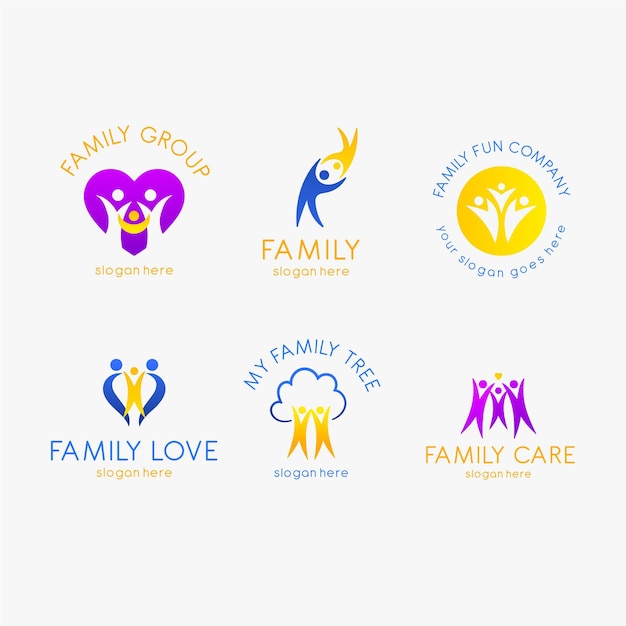 Family logo collection