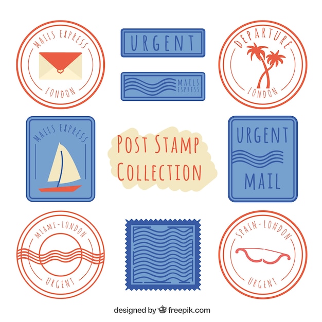 Fantastic post stamp collection